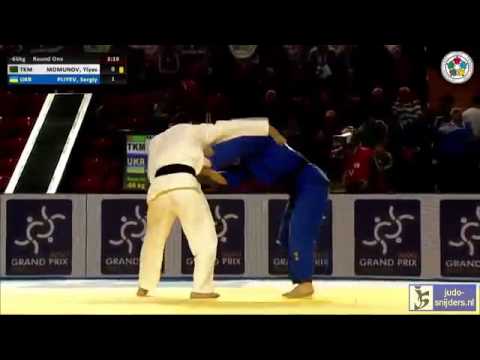 Judo 2014 Grand Prix Tbilisi: Momunov (TKM) - Pliyev (UKR) [-66kg]