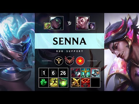 Senna Support vs Rakan - VN Grandmaster Patch 25.14