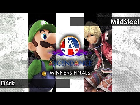 Smash 4: D4rk (Luigi/DK) V MildSteel (Shulk) - Ascendance 73 Tournament SSB4