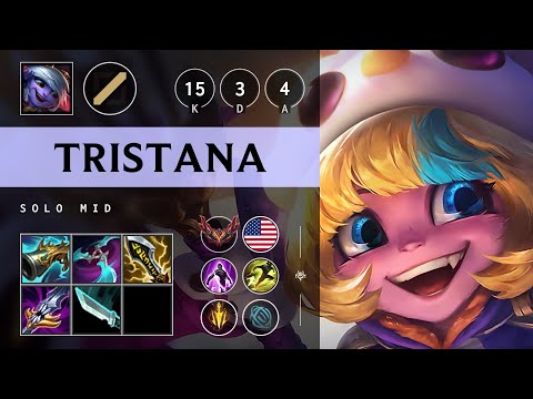 Tristana Mid vs Akali - NA Grandmaster Patch 25.S1.3