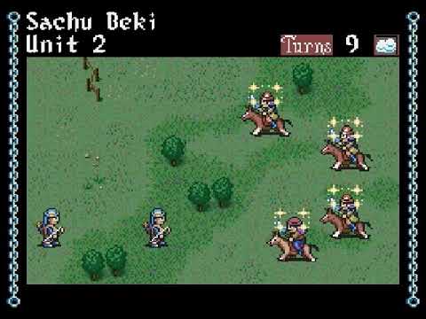 Genghis Khan II - Clan of the Gray Wolf (USA) Sega Genesis INGAME