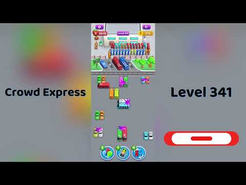 Crowd Express Level 341 Walkthrough Step By Step Solution Go Answer
