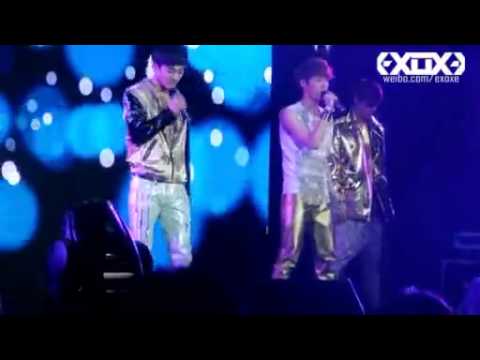 120401 [Fancam] Angel by EXO at Beijing Showcase by exoxe