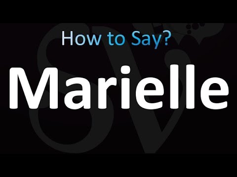 How to Pronounce Marielle (correctly!)