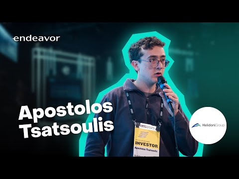 Endeavor Booth Events | Slush 2025: VCs on Stage - Apostolos Tsatsoulis (Helidoni Group)