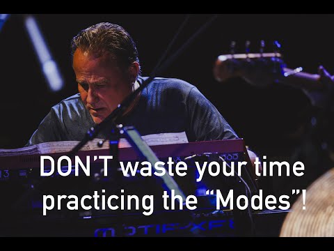 Use THESE instead of "Modes" to sound like a master - 8-note Bebop Scale theory explained part 1