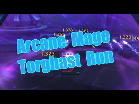 Arcane mage Torghast run.