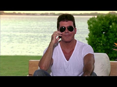 Simon Cowell's Call - The X Factor UK 2012
