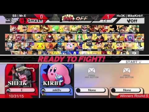 POPnOFF 21 SSB4 Ho3K|MikeKirbY vs. SS|Mr. E