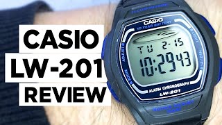 #CASIO LW-201 Digital Watch (Module 2898) Review - Is this Casio ideal for small wrists?
