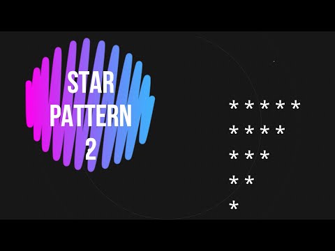 Star Pattern 2 Patterns In Java Patterns Starpatterns Thecodingduniya Programming Coding