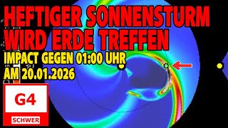 Heftiger Sonnensturm wird Erde treffen - G4 - Polarlichter