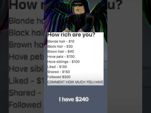 how rich are you 🤑 #roblox #yourmonthyourrobux #duet #true #anime #truel #music #genshinimpact