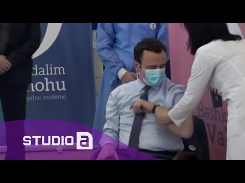 Vaksinohet kryeministri Albin Kurti - ATV