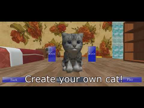 Cute Pocket Cat 3D Video
