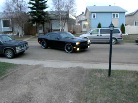 09 Challenger R/T w/ Stainless works side exit exhaust