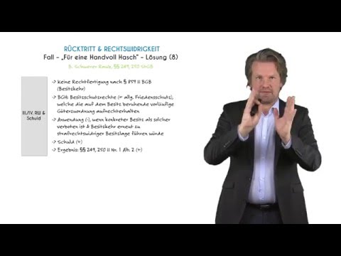 Mordversuch bei Wiederbeschafftung geraubter Drogen - Jura Lernvideo - Juridicus