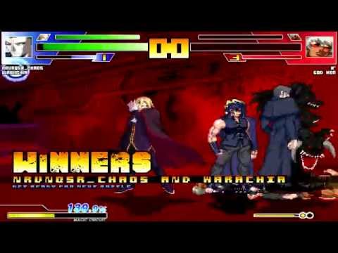 SS MUGEN Survivals - Three Dead Apostoles and one Demon(aka 4v4 Simul patch test)