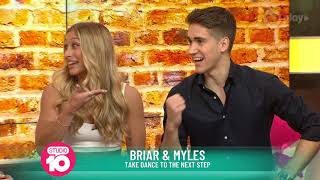 Briar Nolet and Myles Erlick Take It To The Next Step! | Studio 10 video
