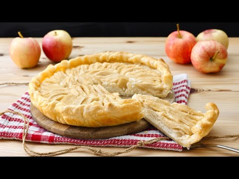 Torta di pasta sfoglia alle Mele e Mascarpone
