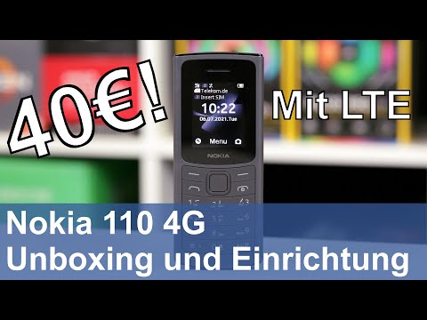 Nokia 110 4G – Unboxing und Einrichtung