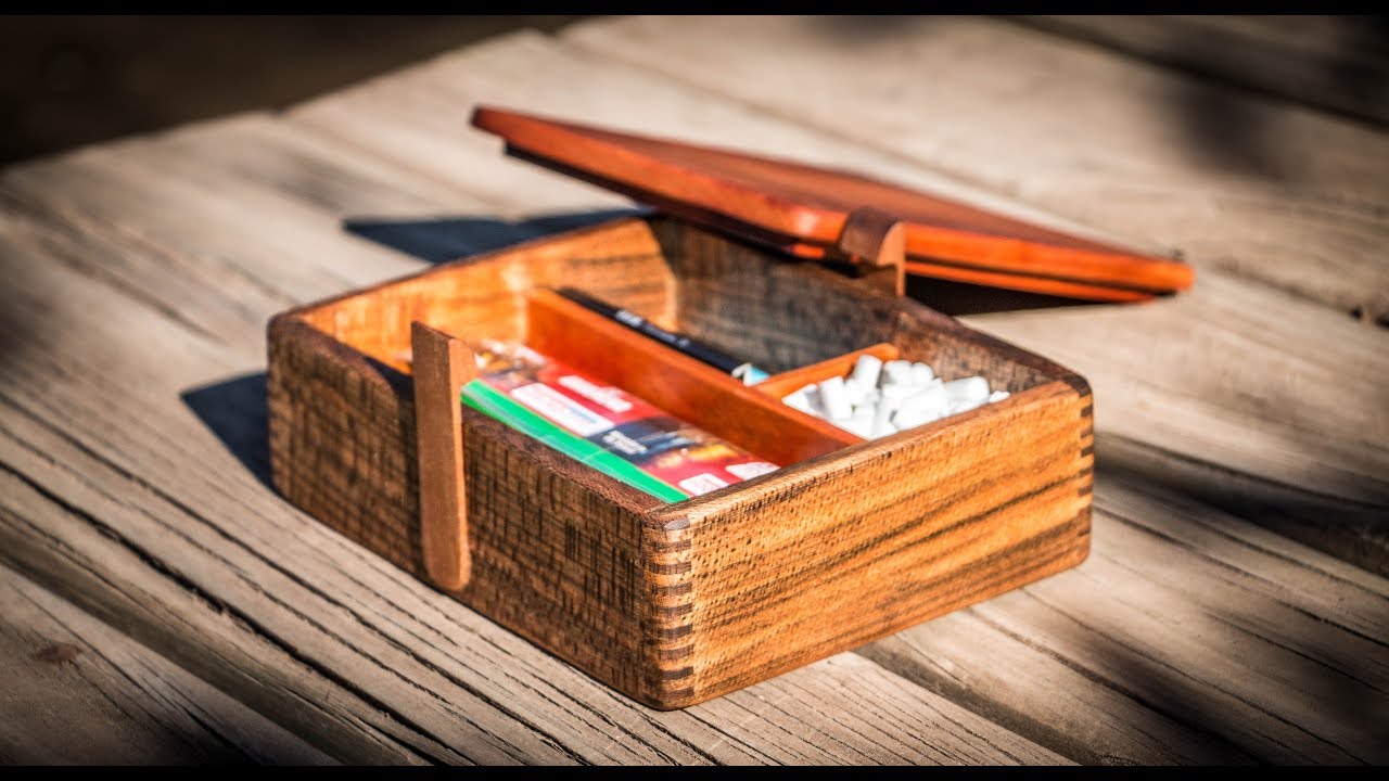 Cómo hacer una cajita para el tabaco