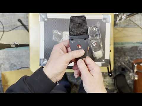 sE Electronics sE4100 Microphone Matched Pair Unboxing