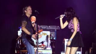 Keith Urban and Kayla Gardner We Were Us (Sunfest 2015)