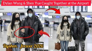 Download lagu Dylan Wang & Shen Yue Caught Arriving Together at the Airport Secretly Dating? Are They mp3