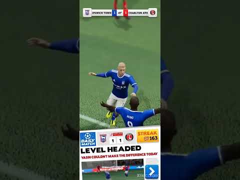 Score Hero 2022 / Daily Match : Ipswich Town - Charlton Athletic