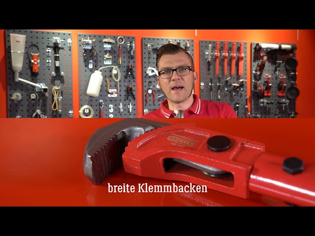 Video teaser for KS TOOLS 150.1631Verstellzange für Spurstangen 18 Zoll