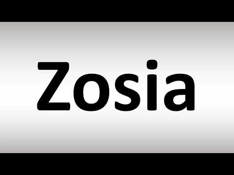How to Pronounce Zosia? | Easy Pronunciation Guide