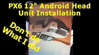 Landcruiser 200 | PX6 12 Tesla Style Android Head Unit Installation