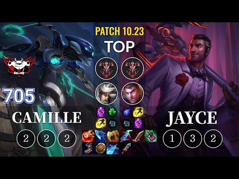 JDG 705 Camille vs Jayce Top - KR Patch 10.23