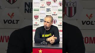 Coletiva Ricardo Catalá - Pós Jogo Botafogo x São Bernardo - 3ª Rodada Brasileirão Série B 2026.