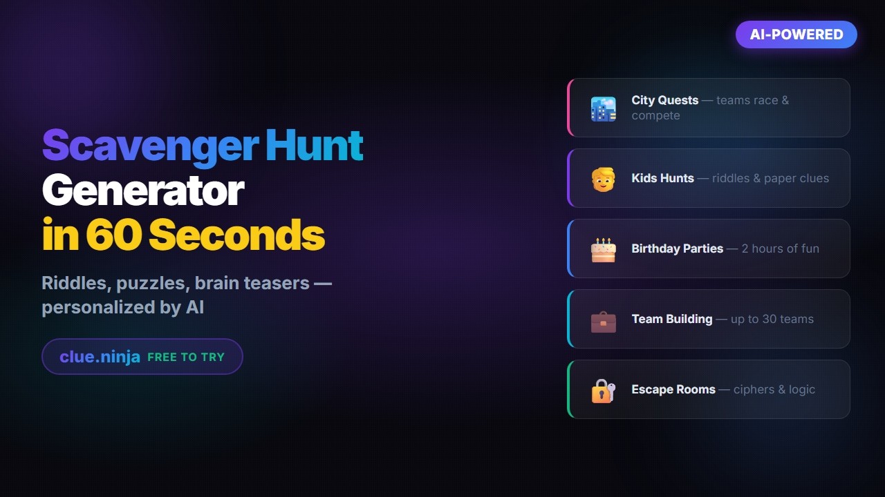 clue.ninja demo video thumbnail