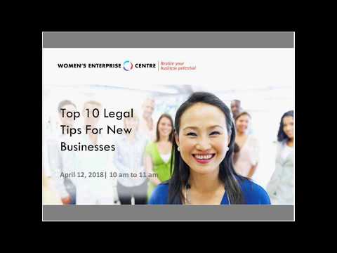 , title : 'Top 10 Legal Tips for New Businesses Webinar Recording'