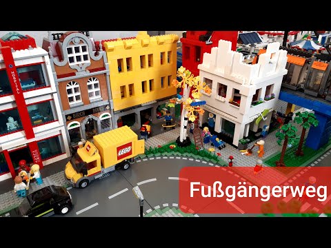 Brick City Update 16 Fußgängerweg ausbauen | Lego City