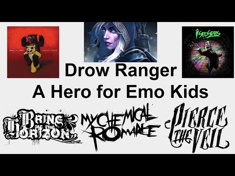 Drow Ranger: A Hero for Emo Kids
