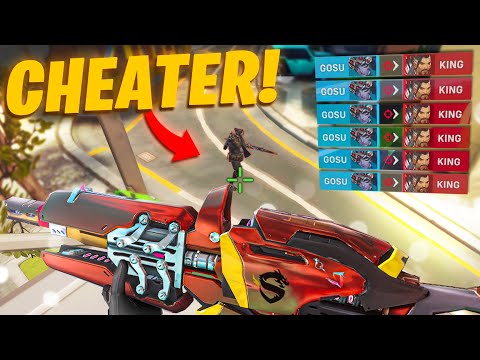 Overwatch 2, but I'm facing a hacker as Widowmaker