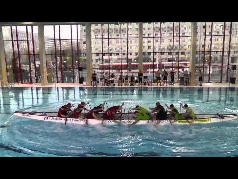 5. Hallescher Drachenboot Indoorcup - Rennen 66 - Powerbären vs. Strandpiraten aus Jena