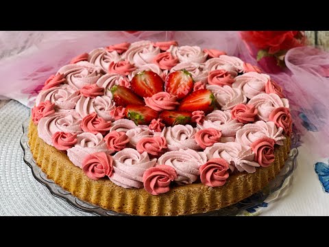 Crostata Morbida Crema al Limone e Fragole