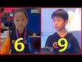 9 Year old Yiheng Wang Loses to a 6 Year old Girl by a Wide Margin!