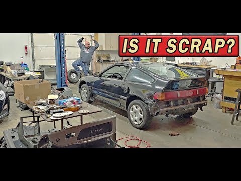 Is This 1988 CRX Si Scrap Or My Next Cool Car?