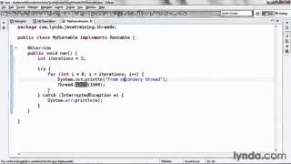 java tutorial  Implementing the Runnable Interface
