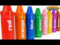 Learn Spanish And English With Crayon Toy Surprises For Kids And Toddlers