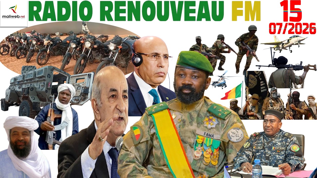 La Revue de Presse de la RADIO RENOUVEAU FM du 15 Juillet 2026