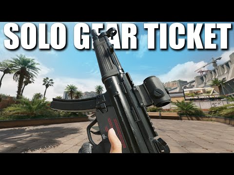 Solo Delta Force But I Only Use Gear Tickets...