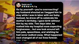 “Go by yourself—you’re overreacting!” my husband shouted as I begged him to stay while I was in...