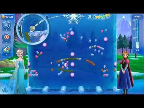 Frozen Free Fall: Icy Shot Level 189 - NO BOOSTERS ☃☃☃